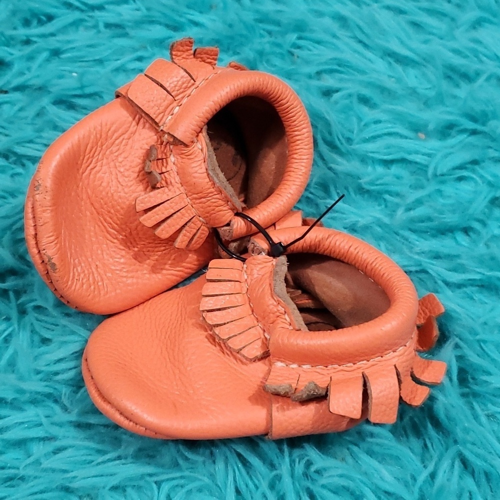 Freshly Picked Orange Moccasins